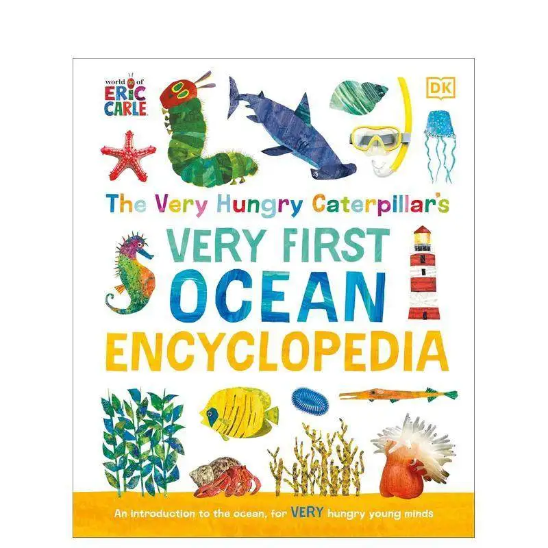 

Очень первая океанская энциклопедия «Очень голодная гусеница» Английская версия: Детские веселые книги для чтения