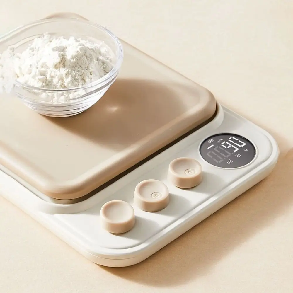 

High Accuracy Digital Kitchen Scale LCD Display USB Charging Food Scale Tare Function 0.1g Precision Jewelry Scale Food Weighing