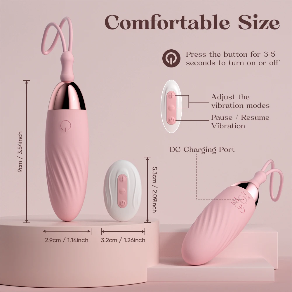Remote Control Vibrating Egg for Women Wearable Panties Vibrator Vagina Bullet Vibrator Female Masturbation Sex Toy for Women view 5