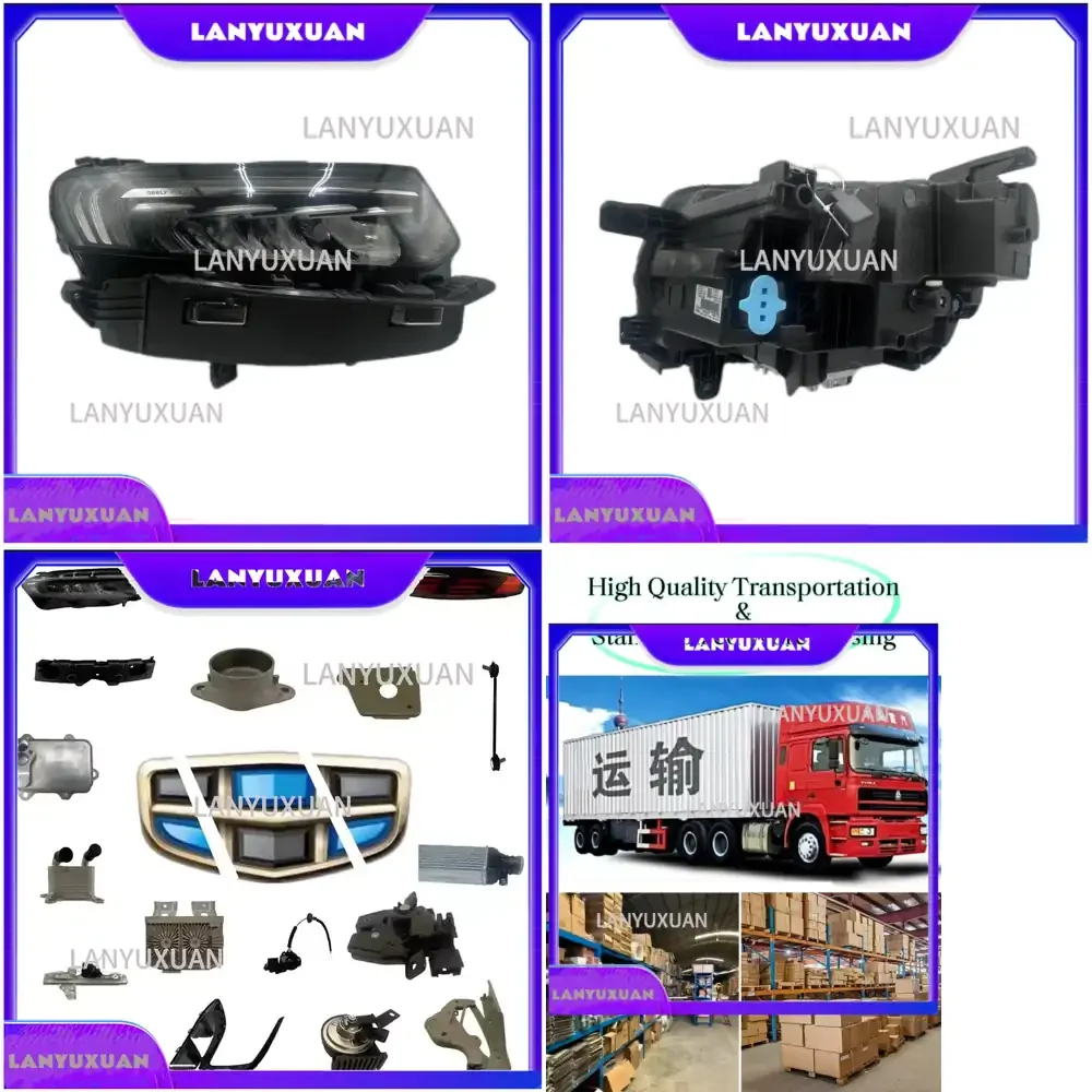 

Светодиодные фары 2026 для GEELY Xinyue: Аксессуары для автомобильной системы освещения, номер OE 7051026700, сменные лампы для фар автомобиля