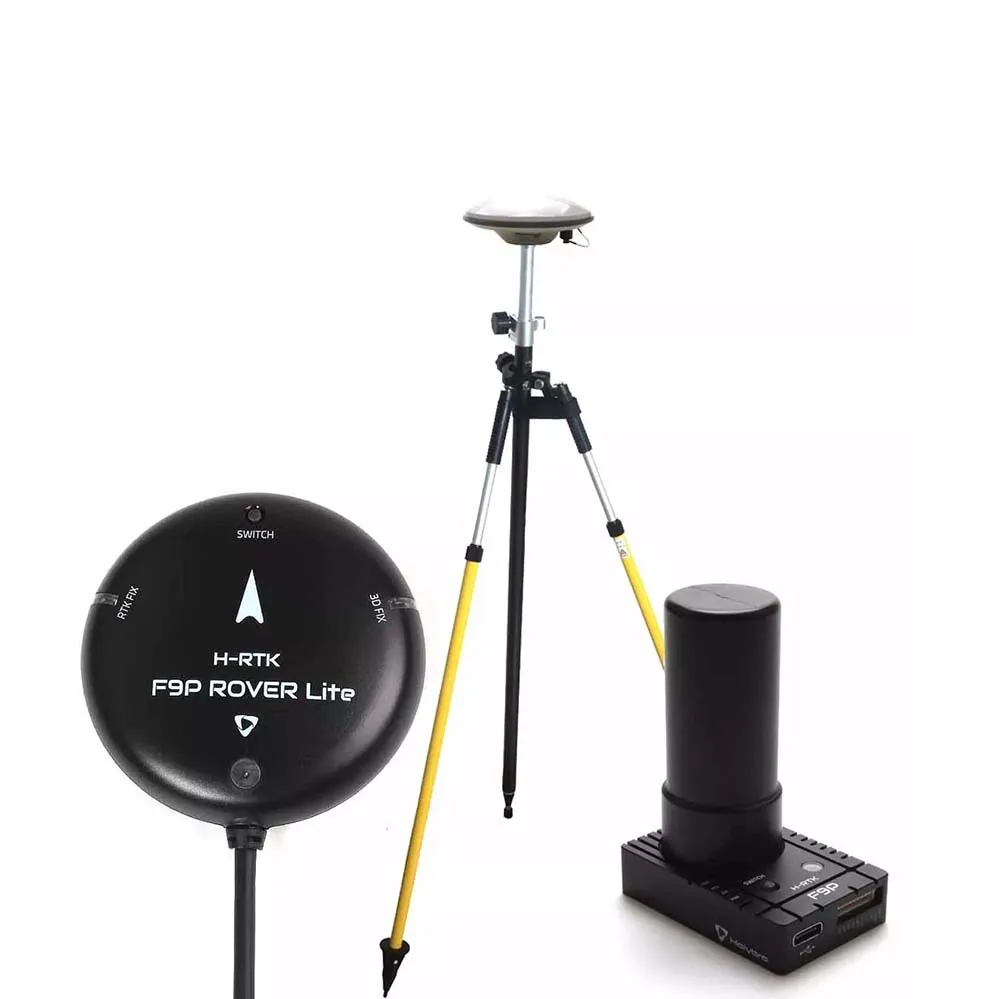 

Holybro H-RTK F9P GPS Centimeter-level Differential Positioning Pixhawk4 Flight Control High-precision Mapping PX4