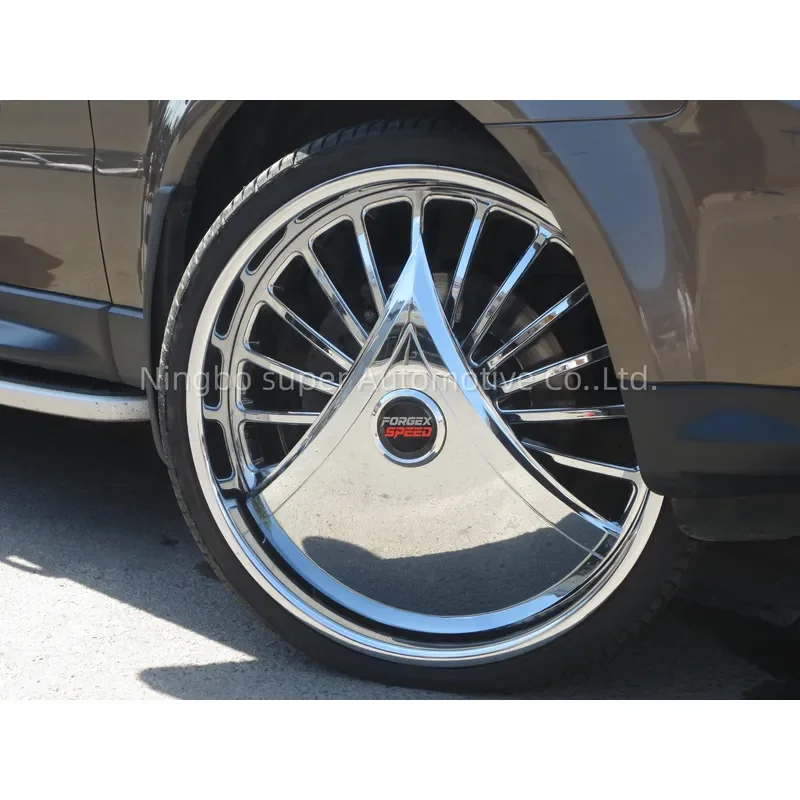 Forgex SHOKKA Personalized Customization Floating 22 24 26 Inch Forged Wheels Aluminum Alloy 5/6 Holes for Luxury Car Wheel