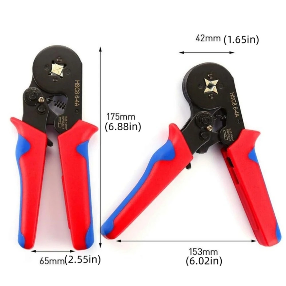 1200pcs Wire Ferrules Connectors Terminals Kit with plier Insulated AWG 22-7 Wire Terminals Crimping Connectors Wire End Ferrule image 3