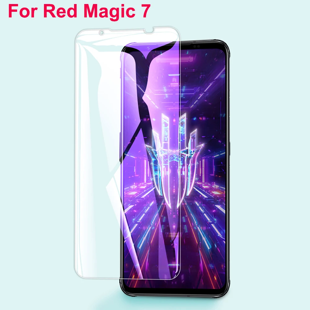 For Nubia Red Magic 7 Tempered Glass Film 9H Protective Glass film For Red Magic7 Phone Duel HD Glass Screen Protector RedMagic7