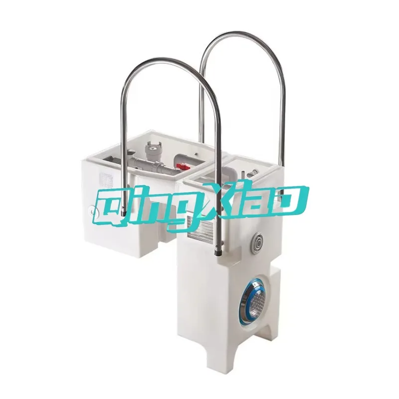 FN-04 Wall Mounted Integrated Pool Filter System With Handrail Circulation Pump Purification For Small Pool Household Fish Pond view 6
