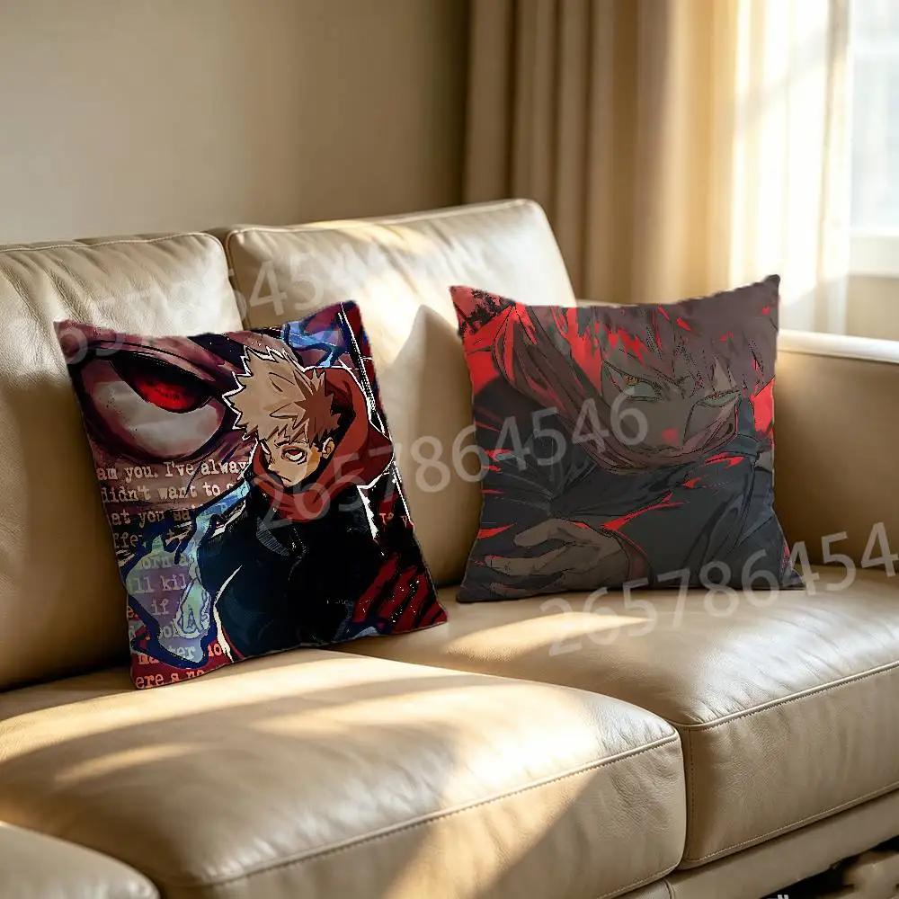 Cool Sunshine Boy Y-Yuji ItadoriS Pillow Case For Room Sofa Cushion Cover Suitable For Home Bedroom Decoration And Protector
