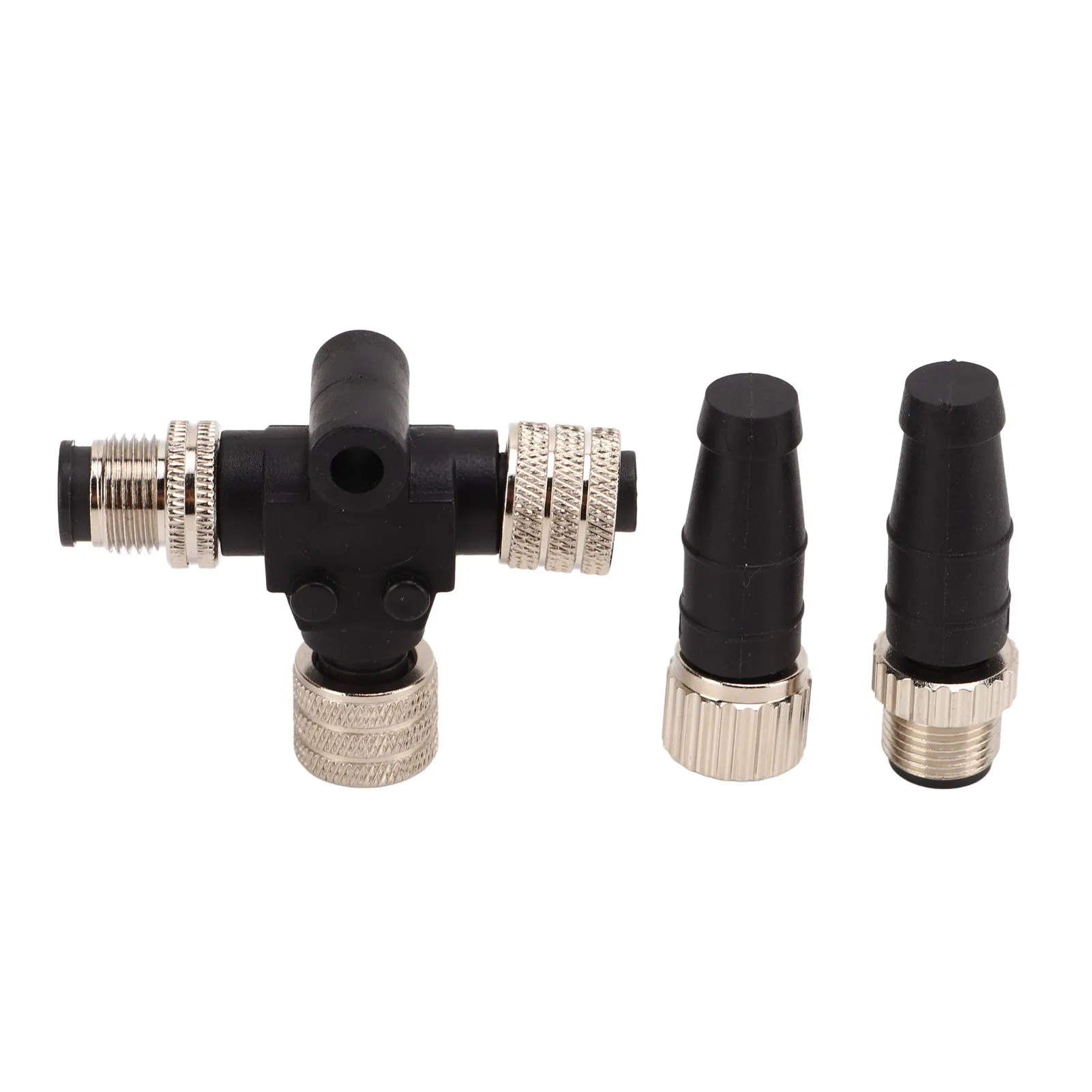 

For NMEA 2000 N2K Tee Connector Male Female Terminators M12 5 Pin for Lowrance Networks Male Female Terminator new