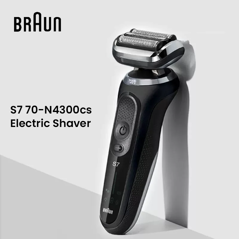 

Original Braun Series 7 N4300cs Electric Shaver Whole Body Washing Safety Shaving Machine for Men Face Clean Razor Beard Sahve