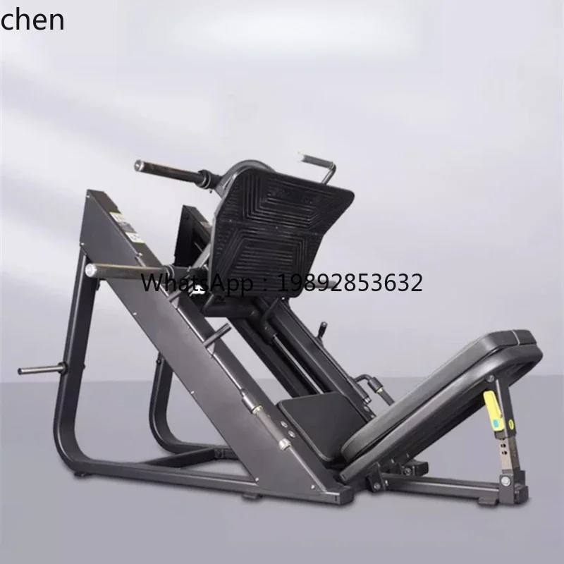 45 Degree Inverted Pedal Machine Gym Commercial Hip Leg Hack Squat Machine Fitness Equipment