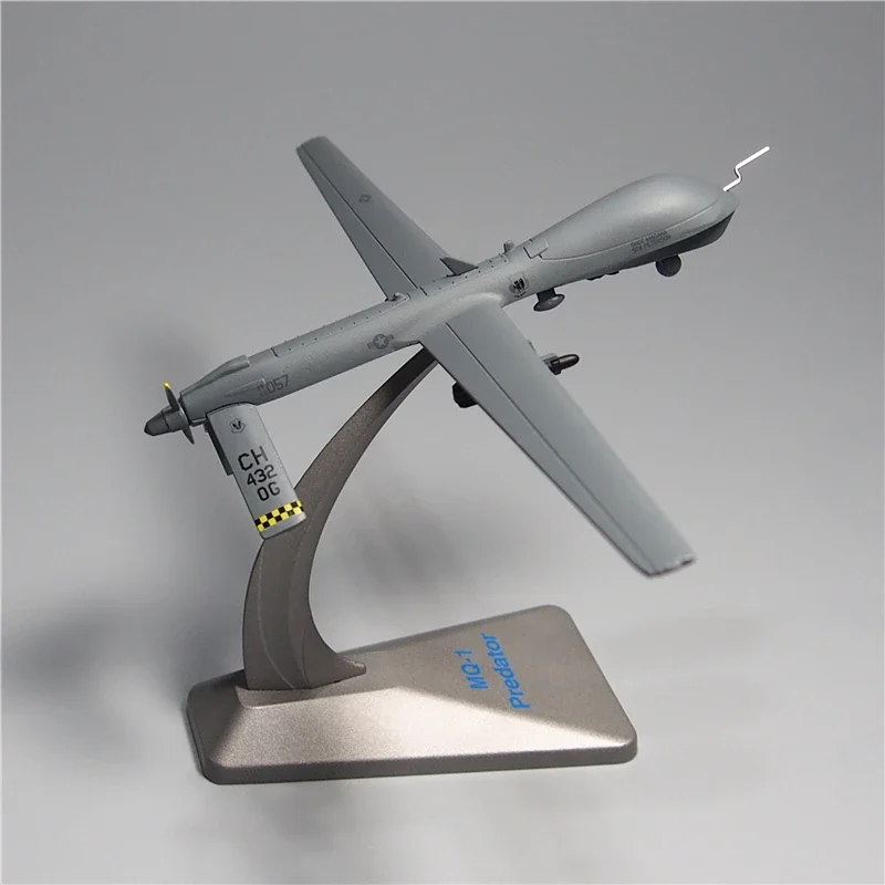 1:72 Scale MQ-1 Predator UAV Alloy Die Casting Model Simulation Observation Of Integrated Aircraft Decoration Military Toy Gifts