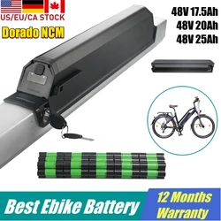 Electric Bicycle Battery 48v 13Ah 14Ah 17.5Ah 21Ah 48v 25Ah Dorado Ebike Battery for NCM Moscow Electric Bike 500w 750w 1000w