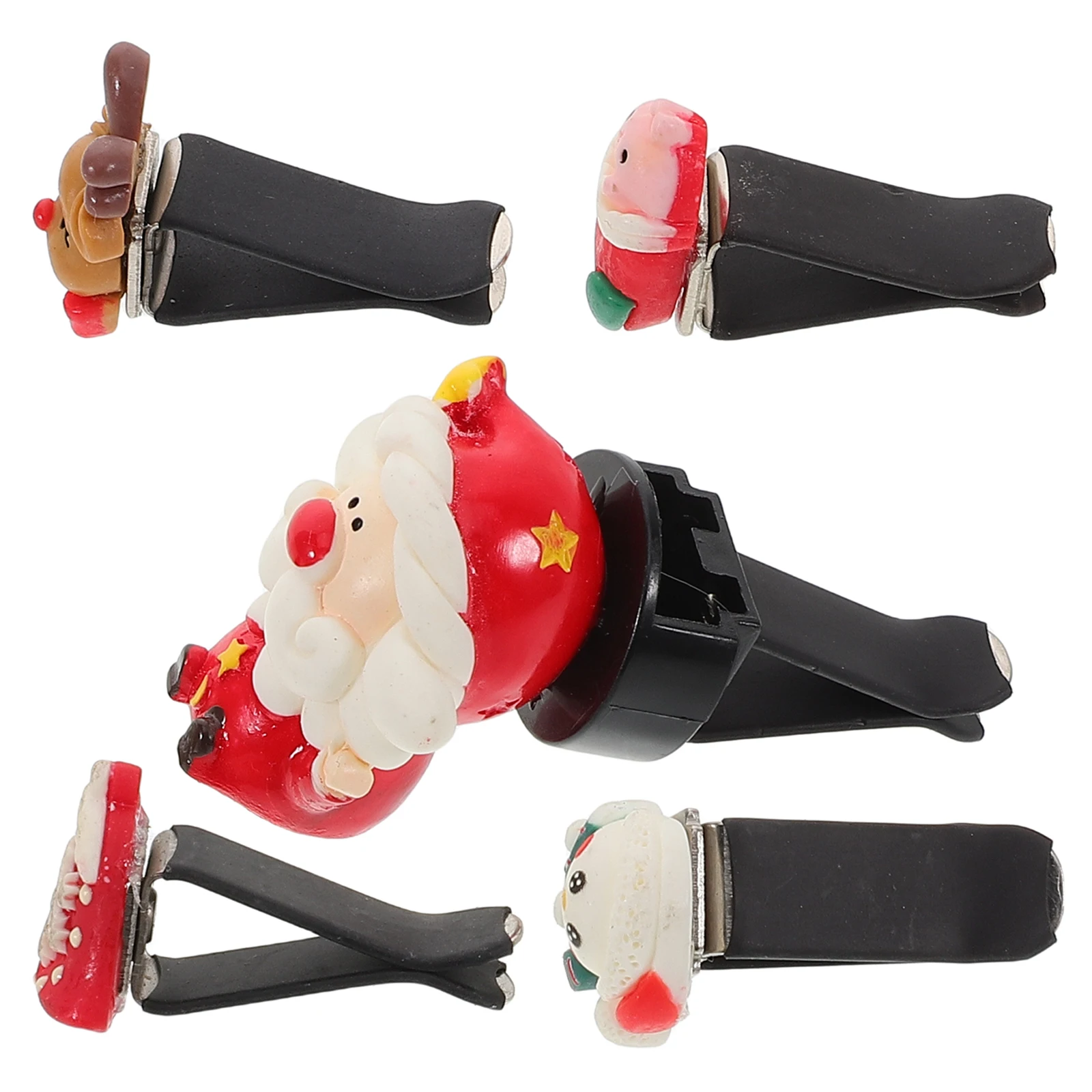 

Christmas Santa Car Air Freshener Vent Clip Aromatherapy Fragrance Decor Accessories for Women Air Conditioning nament