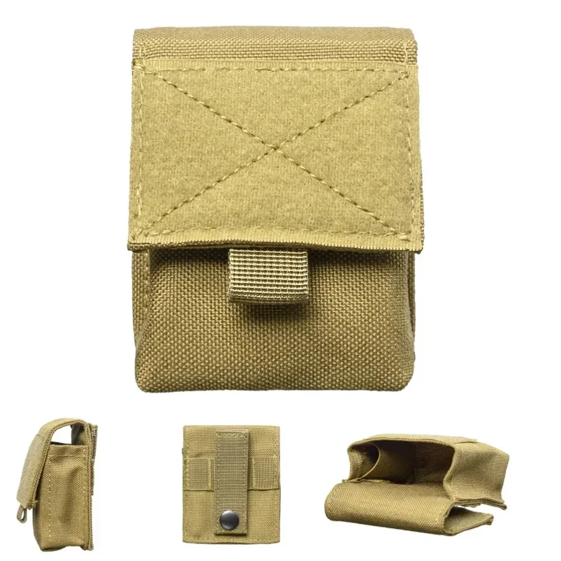 Tactical Molle Pouch EDC Utility Bag Waist Pack Small Gear Pocket Outdoor Camping Hiking Hunting Tool Accessories