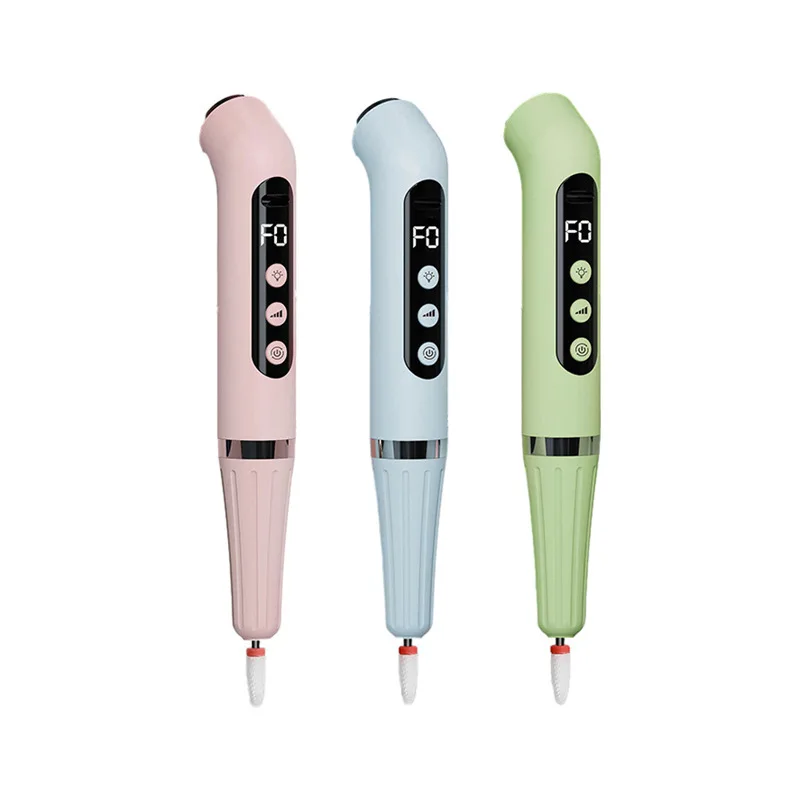 

2-in-1 Nail Lamp Sander Pen Handheld Portable Quick Drying Phototherapy Lamp Sander