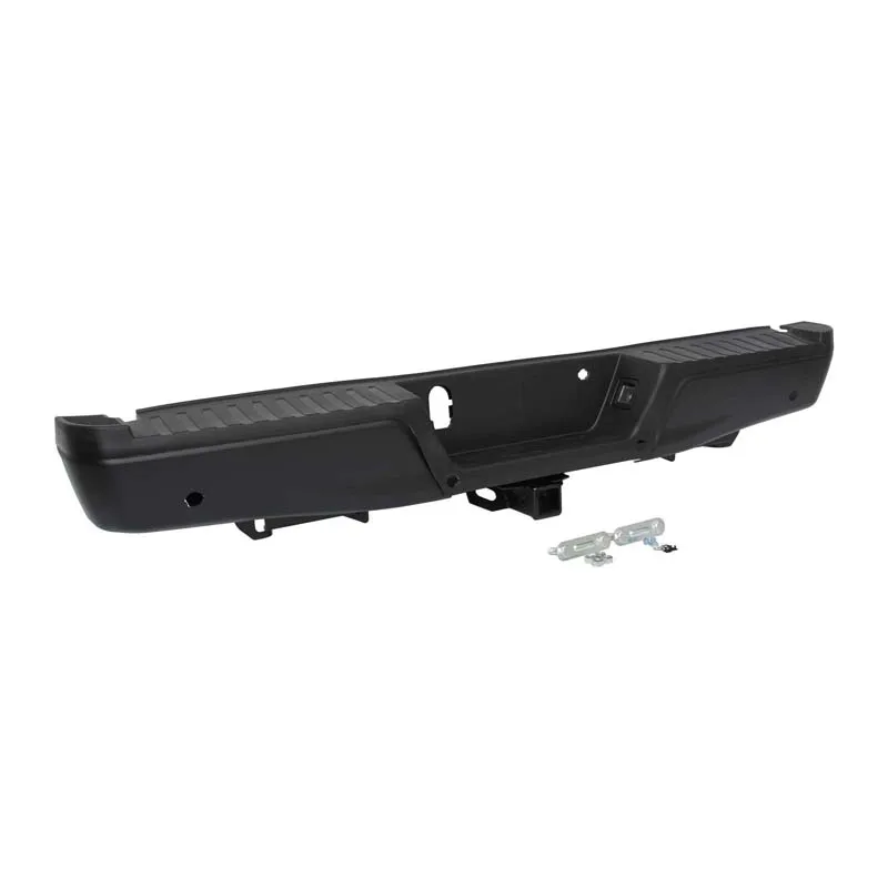 Auto Part Black W/ Sensors Holes W/ Heavy Duty Rear Bumper For Ford F150 2015-2020