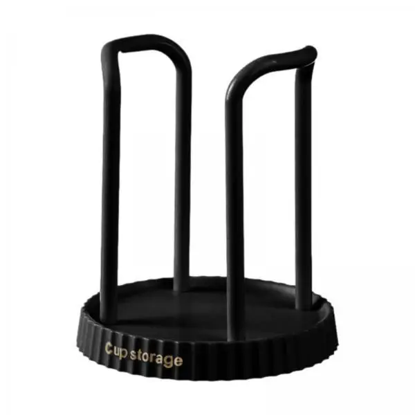 2-6pack Paper Cup Holder Shelf Bathroom Cup Dispenser for Tabletop Countertop
