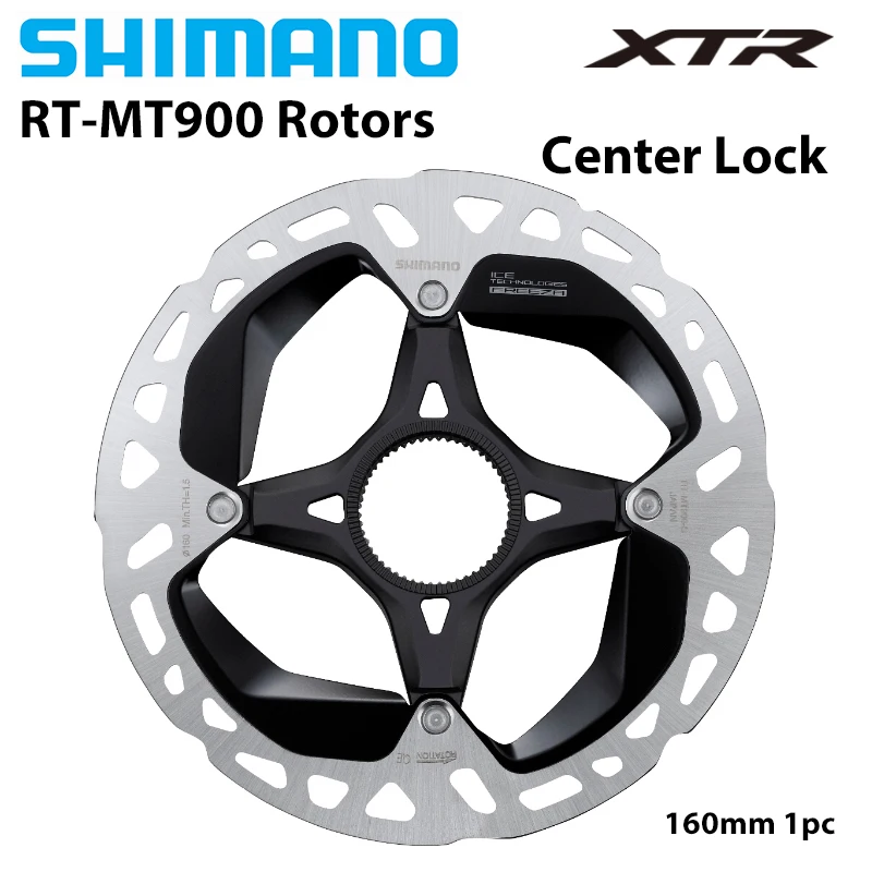 SHIMANO XTR RT-MT900 CL900 Disc Brake Rotor-CENTER LOCK-ICE