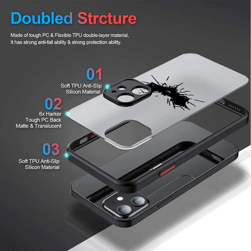 جراب هاتف بشعار سوبر باتمان ، غطاء شفاف ، iPhone 11 ، 15 Pro Max ، 7 ، 8 Plus ، 11 Pro ، XS Max ، 13 Plus ، XR ، X ، 12 ، Mini