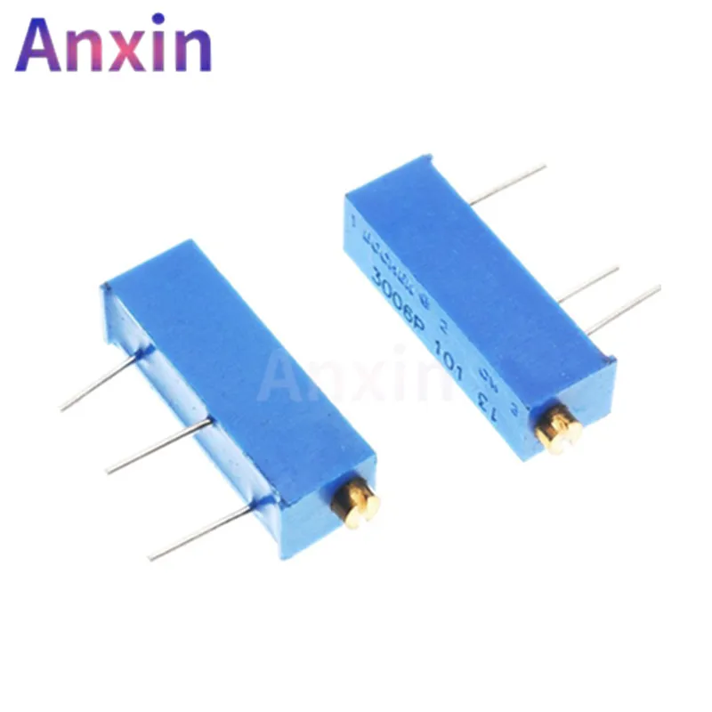 10PCS 3006P 100Ω - 1M 103 102 104 203 503 Trimmer Potentiometer Adjustable Resistor 500R 1K 2K 5K 10K 20K 50K 100K 200K 500K Oh