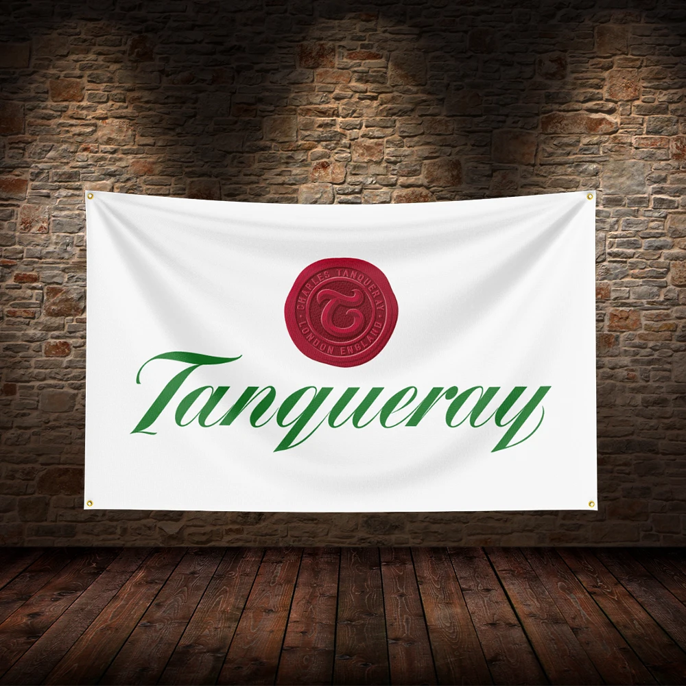 3x5 Ft T-Tanquerays  Flag Polyester Printed Beer Wines Flags for Room Garage Decor