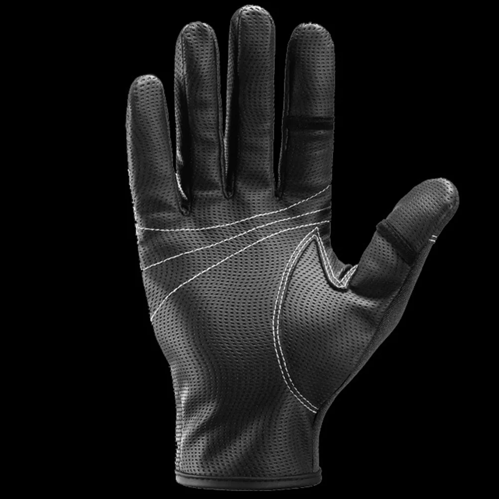 

Anti-Slip Fishing Gloves Black Xl 2 Half-Finger Wear-Resistant Comfortable Warm Lining Adjustable Wrist Outdoor Fishing Supplies