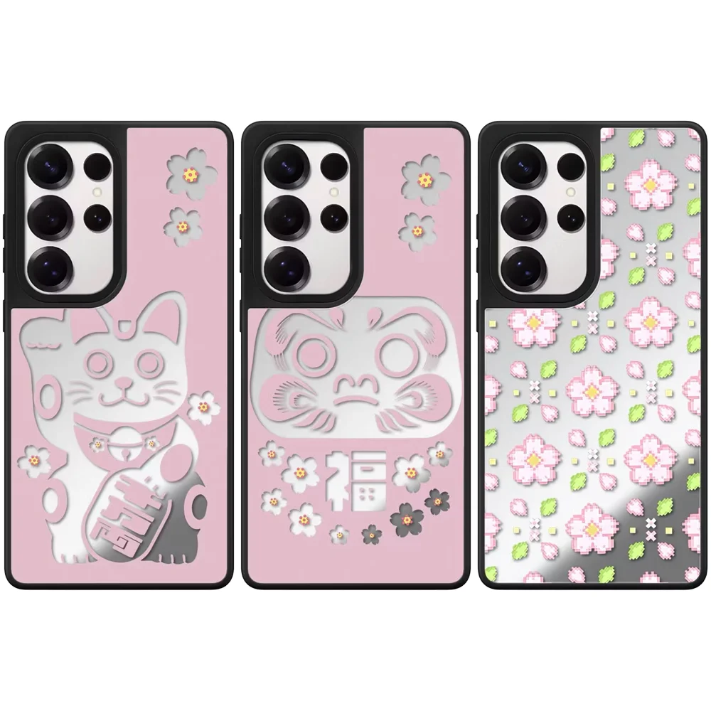 604037 Mirror Magnetic Case: Compatible with Samsung Galaxy S23 U S24U S25 S26 Ultra S25+ S26 Plus Shell