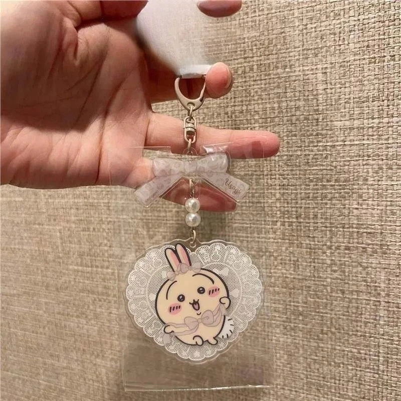 Jiikawa Harajuku Limited Edition Acryl-Schlüsselanhänger Hachi Usaki Cartoon-Rucksackanhänger