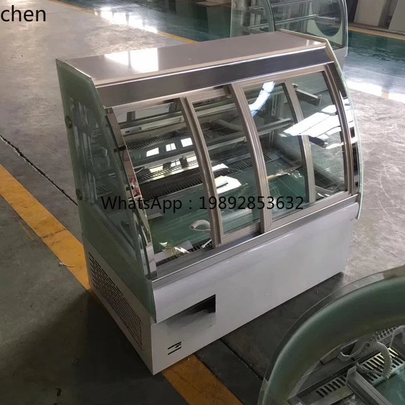 Vetrina per torte, frutta, gastronomia, dessert, verdura fredda, refrigerata, porta d'ingresso del desktop