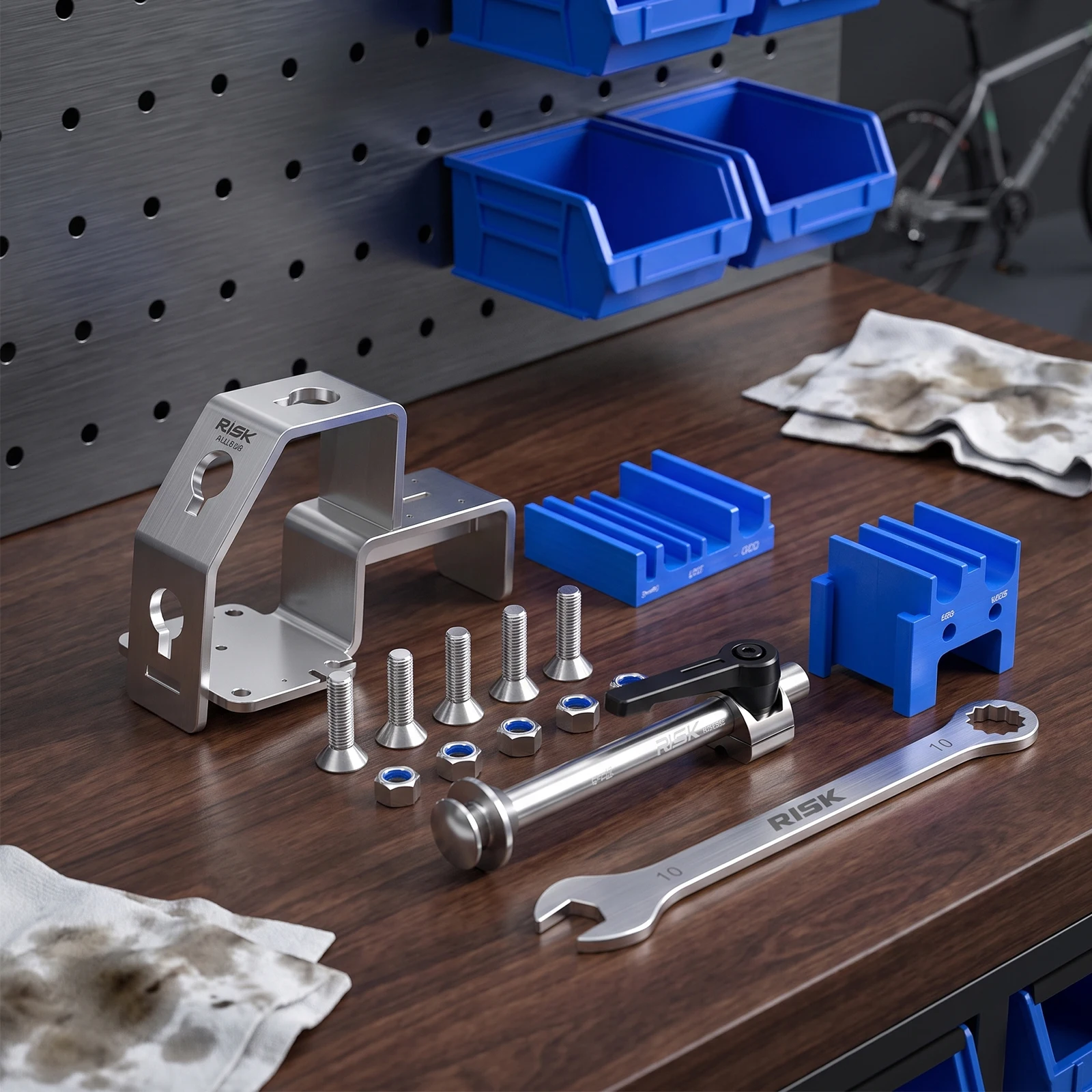 Suporte de Roda de Bicicleta e - Woodworking Vice Quick Release avaliação e preço
