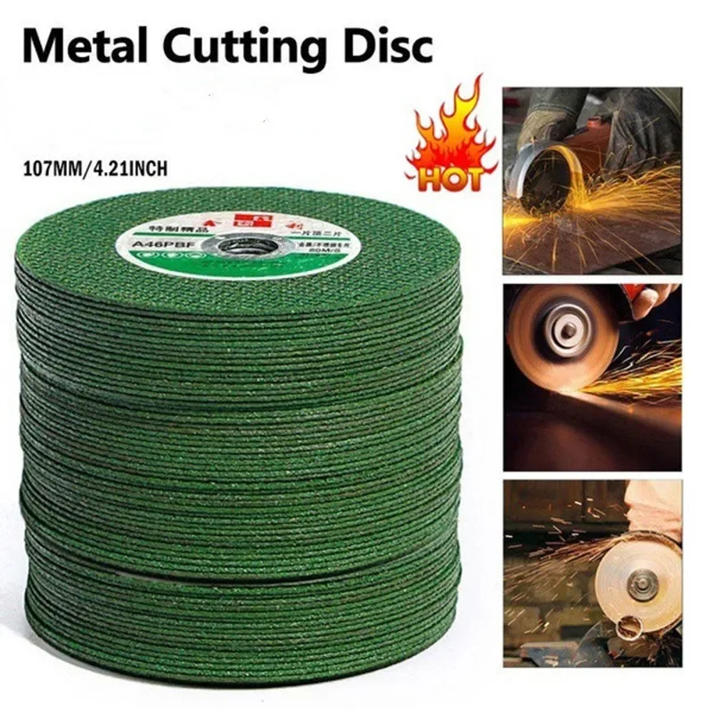 105mm Metal Cutting Disc Angle Grinder Grinding Wheel Stainless Steel Grinding Cutting Disc Blade Wheel Resin Double Mesh