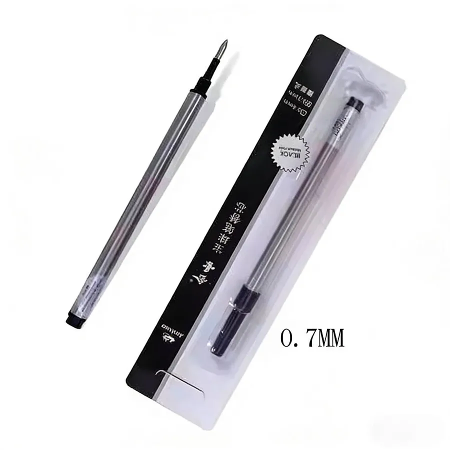 5pcs Jinhao Screw Type Refills for Rollerball Pen 0.7mm Black Blue Choose