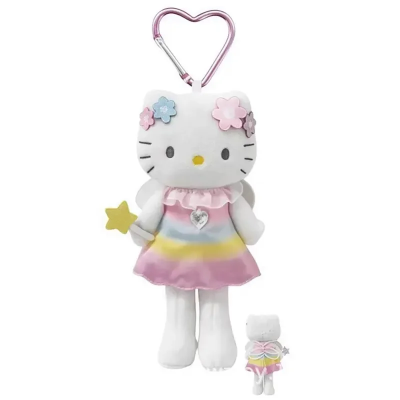 16 cm Długie Nogi Modna Pluszowa Zabawka Hello Kitty Anime Wypchane Zwierzęta Breloczki Małe Zawieszki do Plecaka dla Dzieci