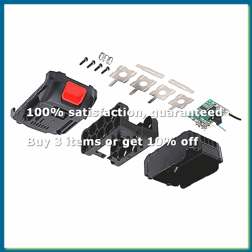 Power Tools Case 21V Battery Storage Box for Wireless Electric Angle Grinder Cutting 18650 Battery Case-A12I