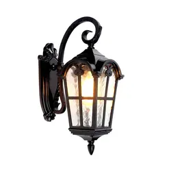 Outdoor European Style Roman Wall Lamp Led Retro Garden Lamp Residential Villa Door Lighting