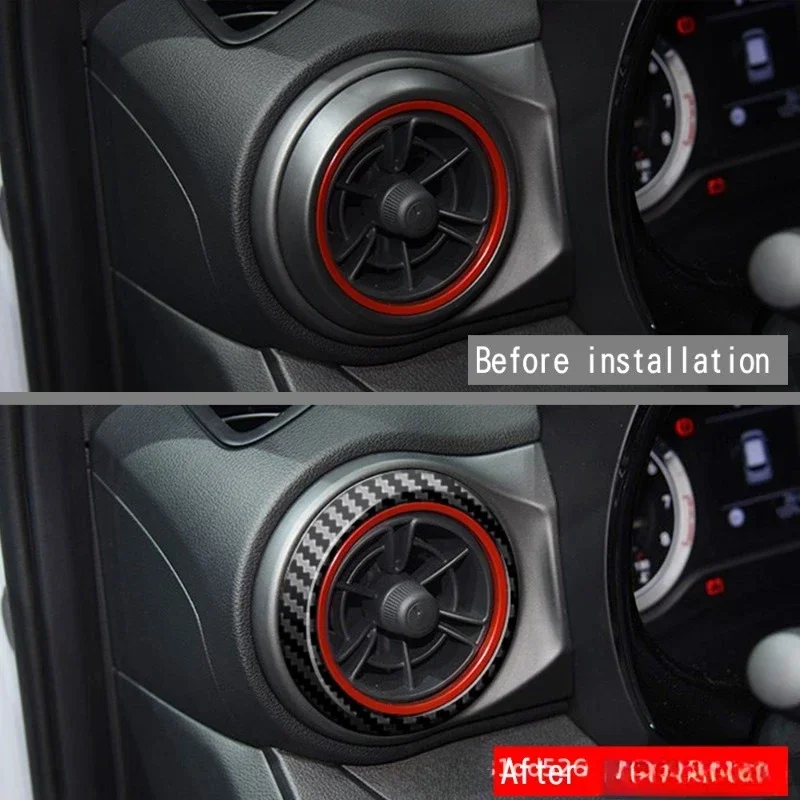 Car Dashboard Air Outlet Frame Cover Air Conditioner Vent Cover Trim for Hyundai i10 Interior Accessories 2022 2023 2024