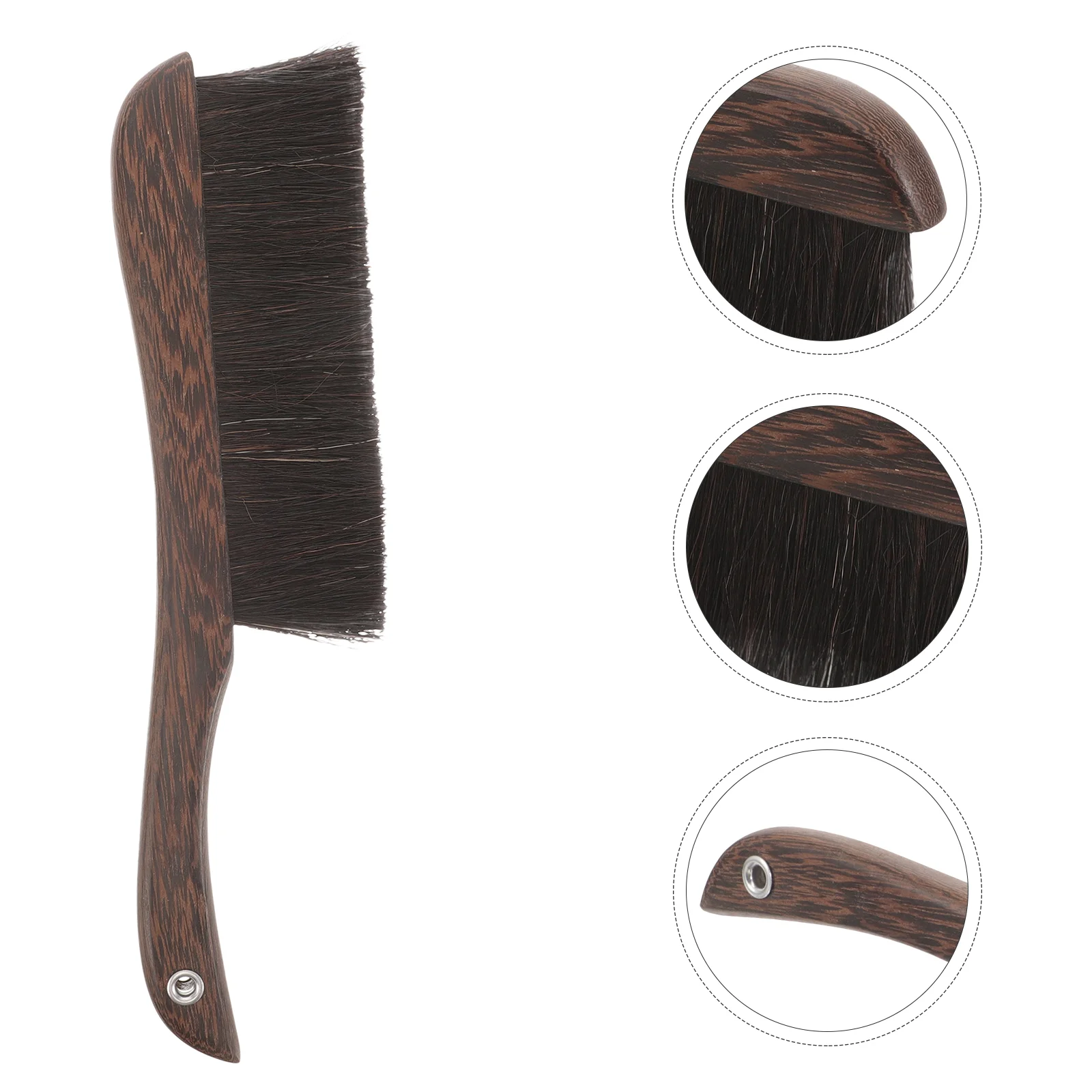 

Ponytail Soft Hair Bed Brush Musical Instruments Wooden Small Broom Clean Horsetail Cleaning Counter Dust Removal