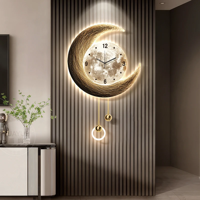 

Luxury Digital Wall Clocks Vintage Interior Modern Bedroom Wall Clocks Fashion Simple Orologio Da Parete Home Decoration
