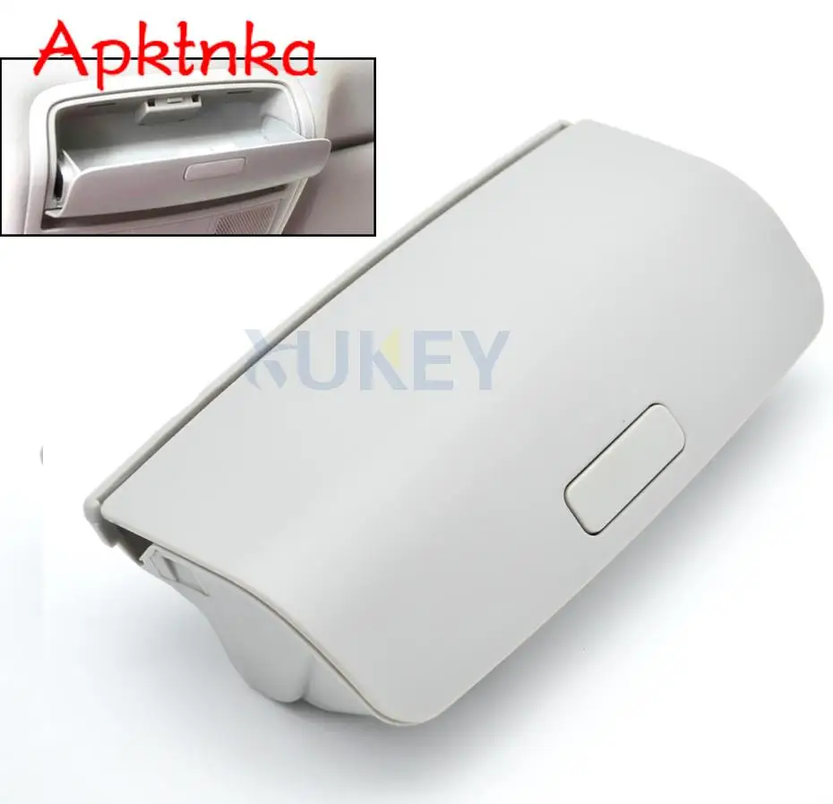 For Skoda Yeti Superb Car Roof Sun Glasses Box Case Holder Fit VW Tiguan Passat B6 B7 CC Golf 6 5 Mk6 Jetta Mk5 Gray 1K0868837