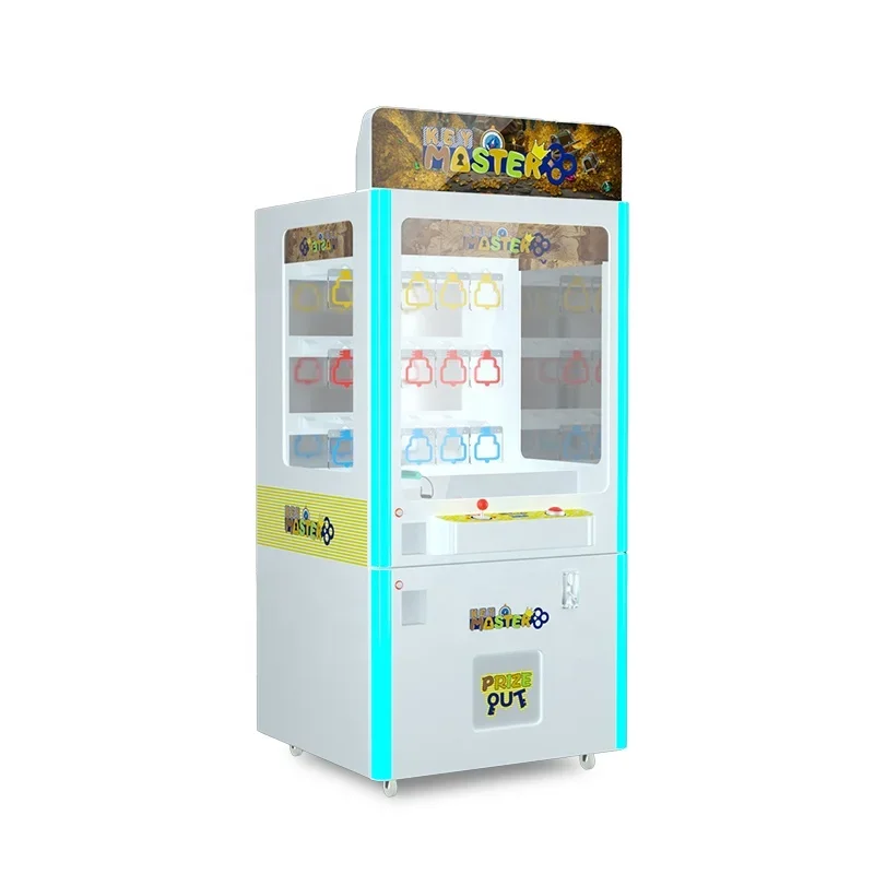 Earn Money Game Centre Key Master 15 Slots keymaster Coin Operated Games Push Keyhole Prize Game Machine