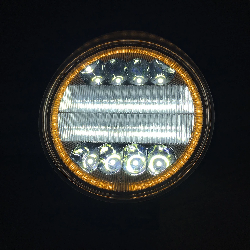 

SXMA LED6404 LED Work Lights for Truck 4.5" Search Light Driving Lamp 1pcs LED Auxiliary Headlight Round