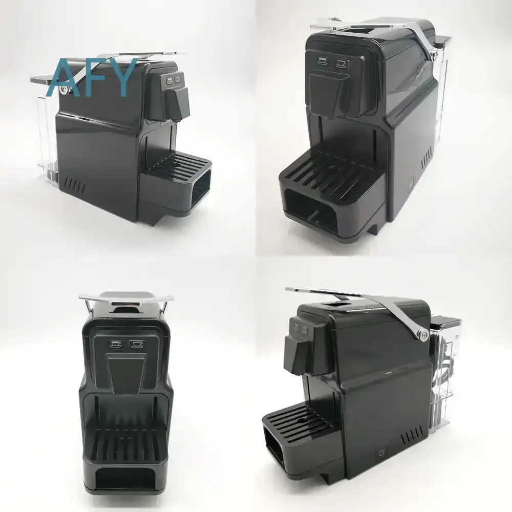 Cafetera Italiana de Cápsulas para Sistema Nestlé, Fijación Automática de Tazas, Cafetera Espresso de Lujo Compatible con Cápsulas Nespresso