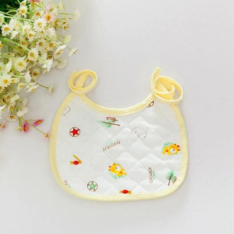 New Pattern Pure Cotton Printed Baby Independent Packaging Saliva Towel Leak-proof Anti-fouling Bib Bib Baby Feeding Towel