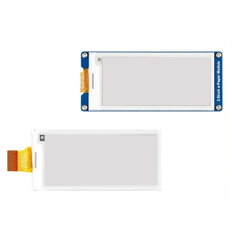 

Smart-E-Ink Display With PCB Driver Board, 2.9Inch E-Paper Module(G), 296X128 RYBW For Raspberry Pi/Arduino/STM32