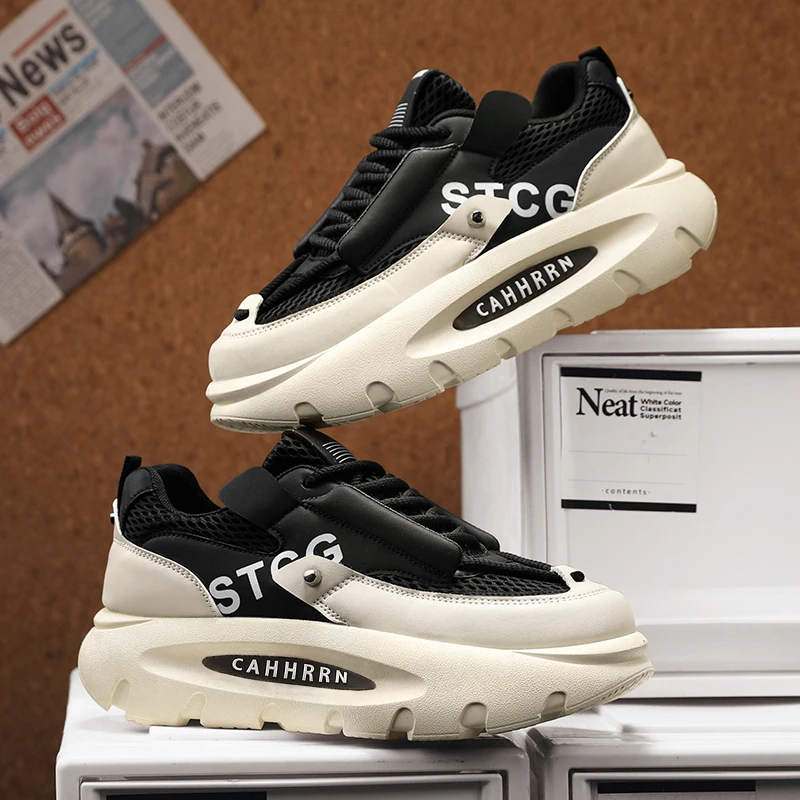 

Мужские кроссовки, дизайнерская обувь, увеличивающая рост для мужчин, модные оригинальные повседневные удобные дышащие мужские уличные кроссовки tenis