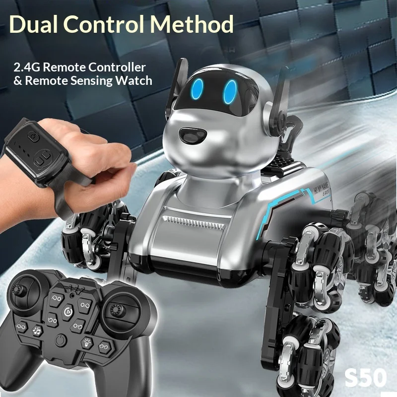 s50-mechanical-robot-dog-eight-wheel-stunt-deformable-climbing-remote-control-ai-artificial-intelligence-electric-toy