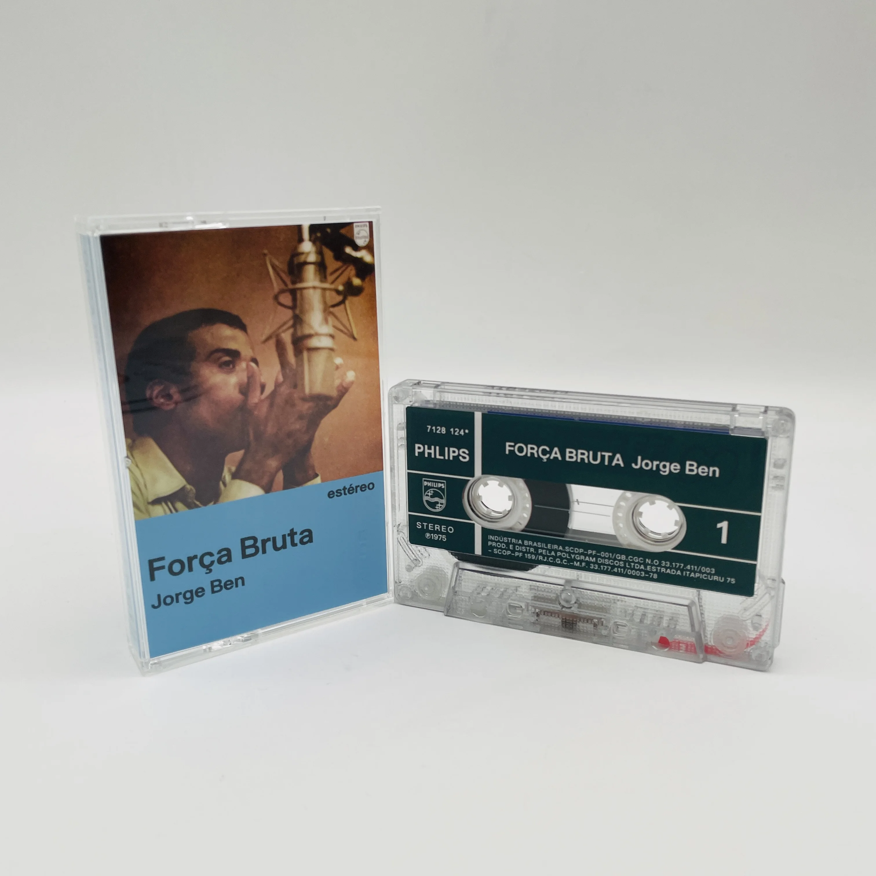 Latin Jorge Ben Music Tape Forca Bruta Album Cassettes Cosplay Walkman Recorder Car Soundtracks Box Party Music Collection Gifts