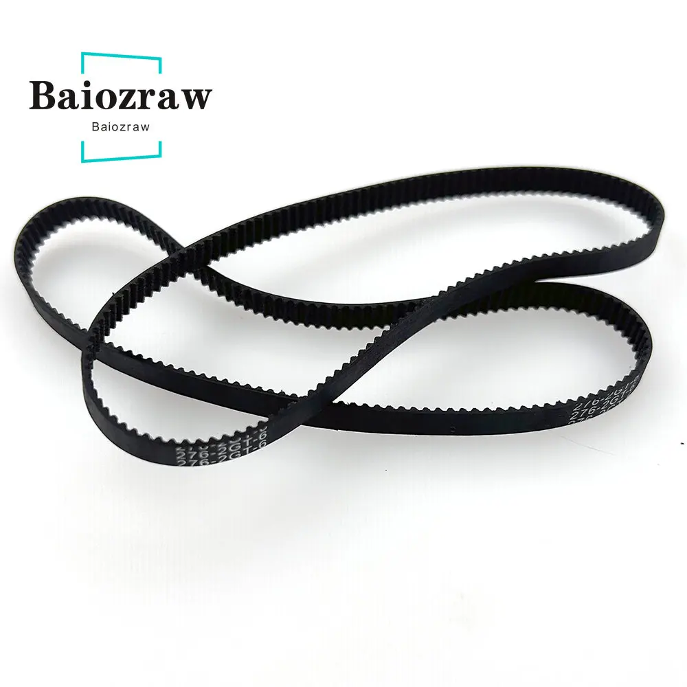 3D Printer Parts GT2 6mm Closed Loop Rubber Timing Belt 252 260 264 268 270 274 278 280 284 288 290 292 294 300mm 2GT 1pcs