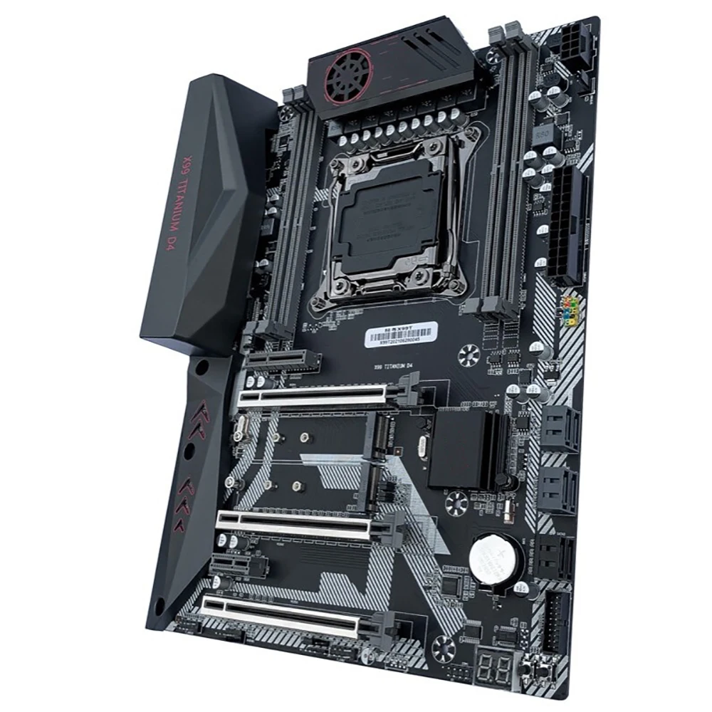 

X99 TITANIUM D4 For JGINYUE LGA 2011-V3 DDR4 128G BPCI-E 3.0 ATX Motherboard