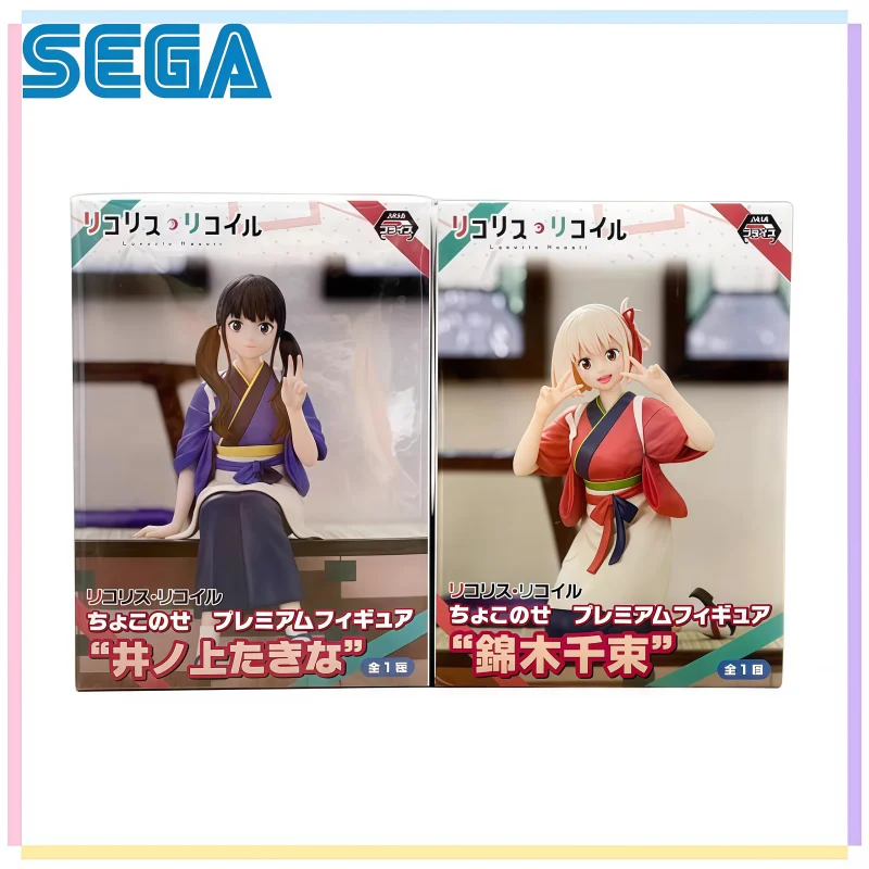 

In Stock 100% Original SEGA Lycoris Recoil Inoue Takina Nishikigi Chisato Action Figure Model Doll Brand New Boexd Garage Toys