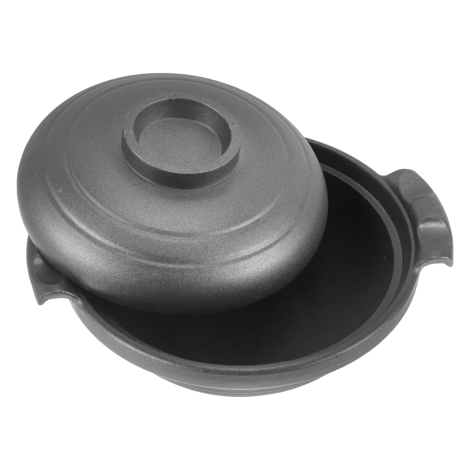 Ceramic Casserole Pot Double Handles Cooking Soup Stew Hot Pot Kitchen Stockpot Lid Kitchen Cookware Small Pots with Lids